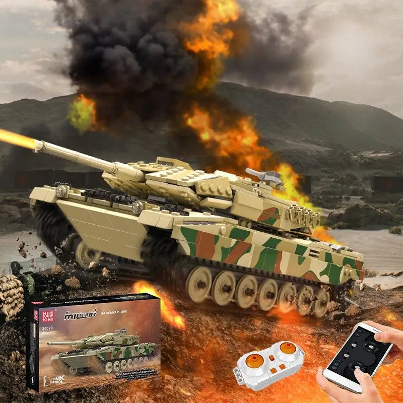 Jouet Char Léopard 2 Télécommandé