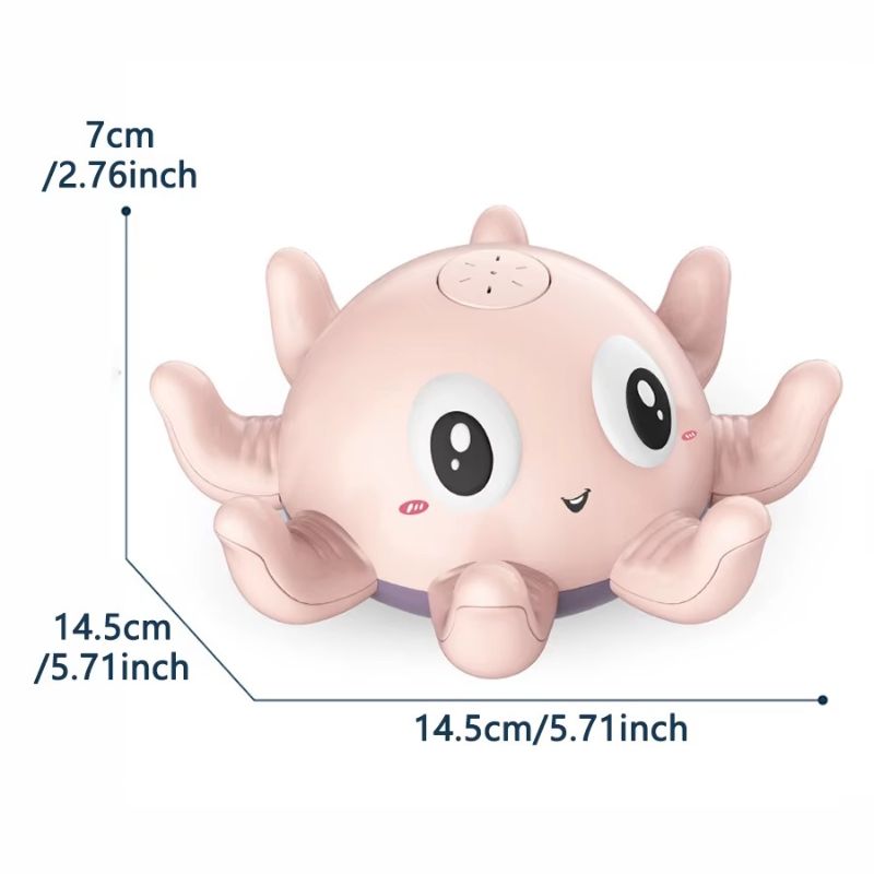 Jouet de Bain Bébé Interactif – Pieuvre Magique | Octopus
