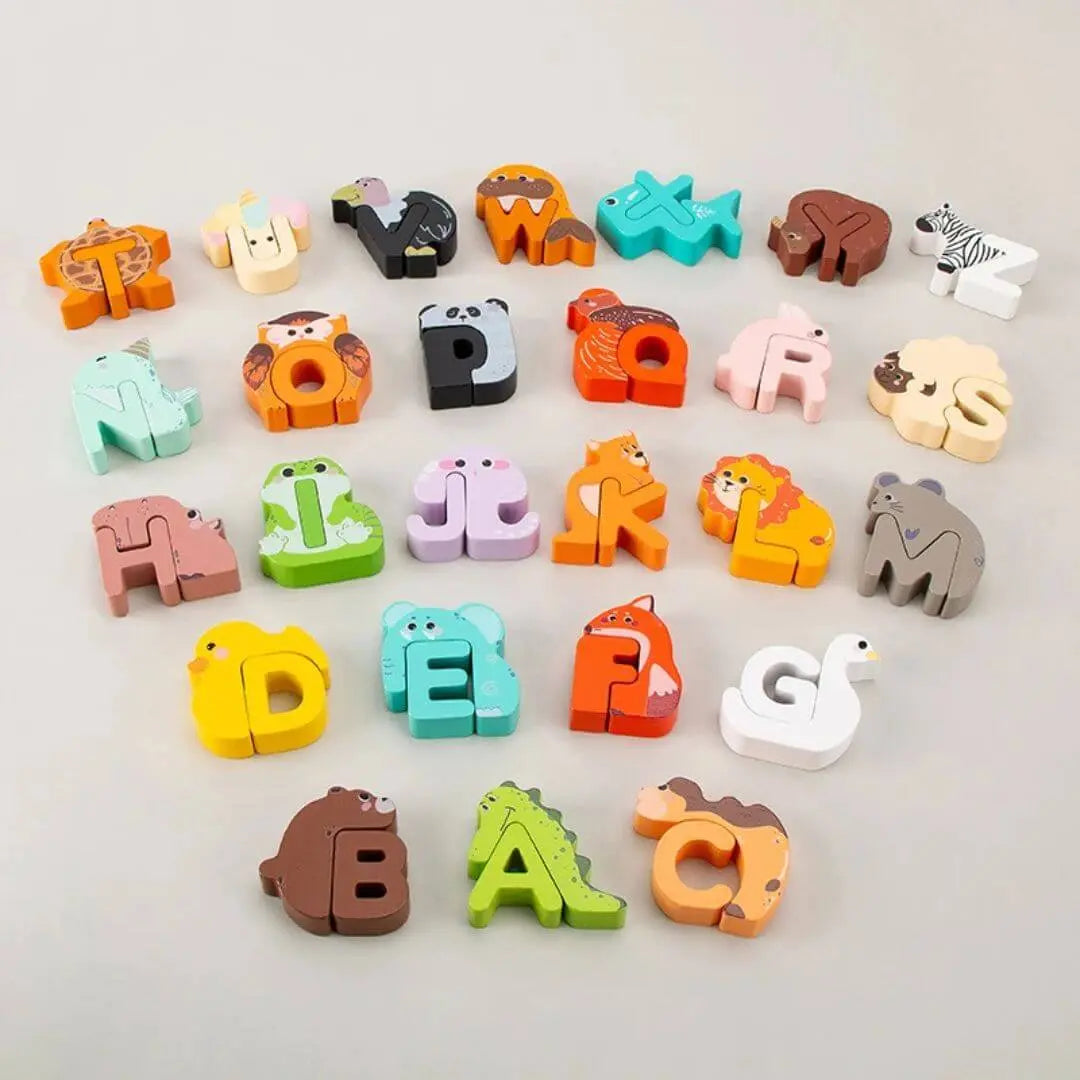 Puzzle en bois alphabet – ABCPlay