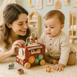 Jouet en bois Bus Montessori – BusAventure
