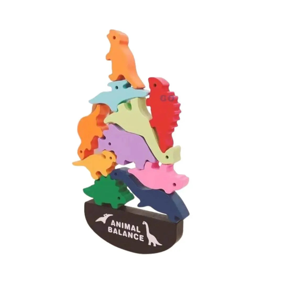 Jouet en Bois Équilibre Bébé – BalanceZoo