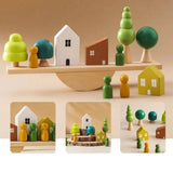 Jouet en Bois Bébé Équilibre – BalanceHouse