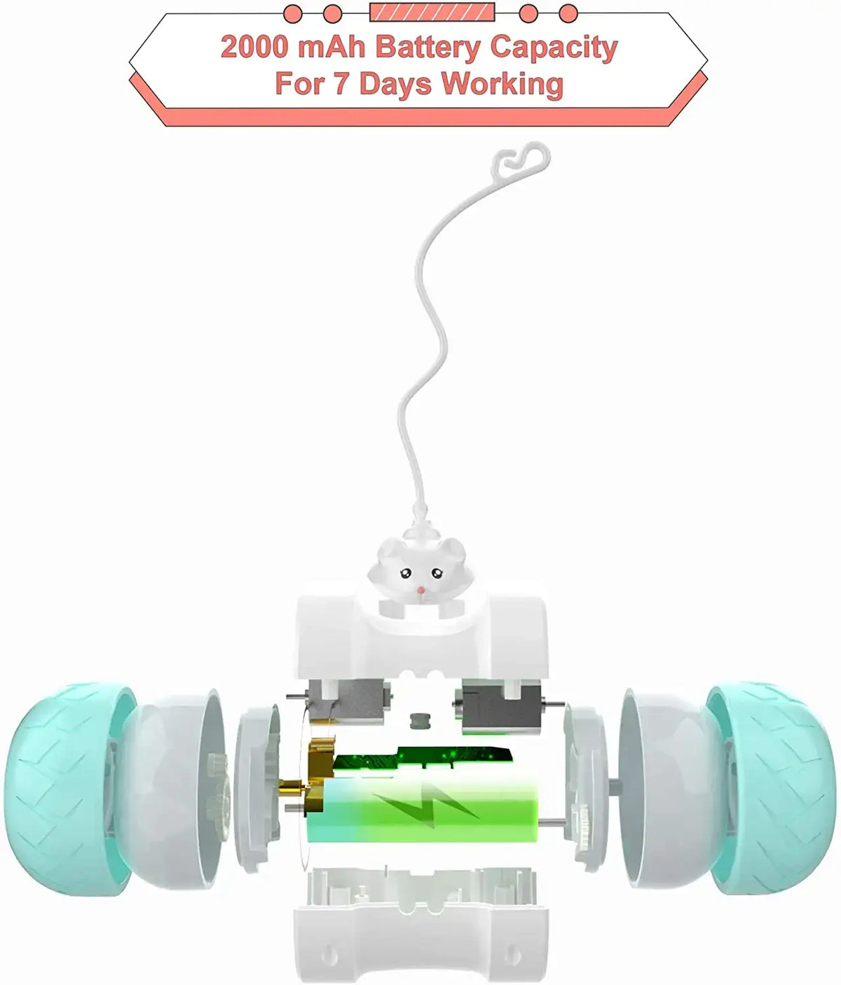 Jouet Interactif Electronique pour chat