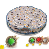 Jouet Interactive Chat Balle cache-cache