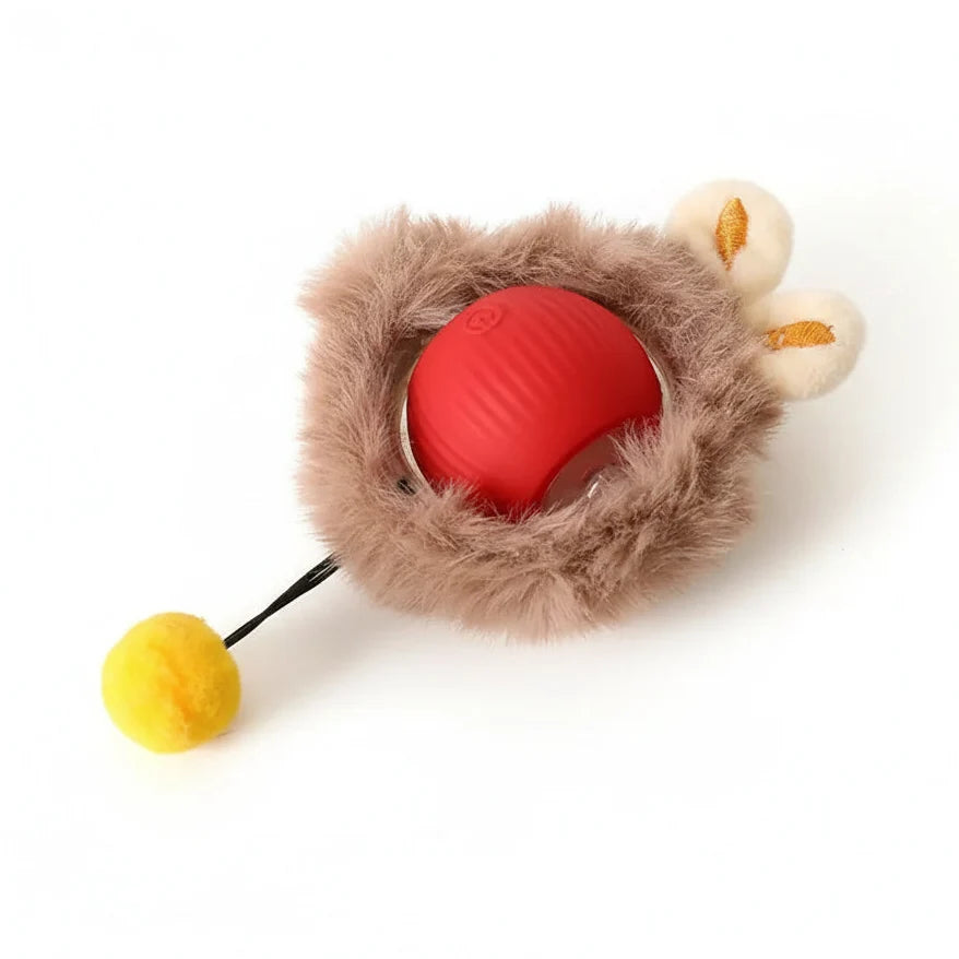 Jouet Interactive Chat Balle cache-cache