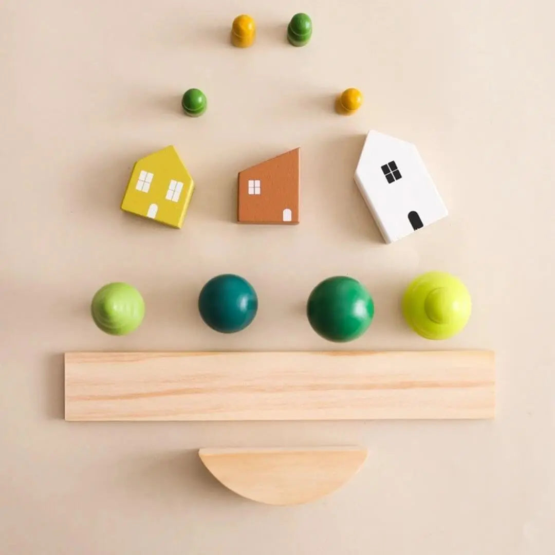 Jouet en Bois Bébé Équilibre – BalanceHouse