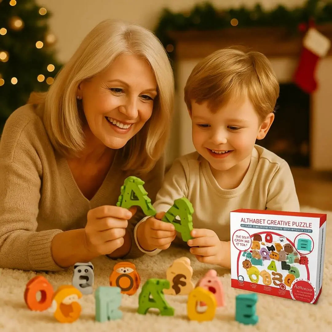Puzzle en bois alphabet – ABCPlay