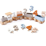 Train en Bois Montessori – NumberTrain
