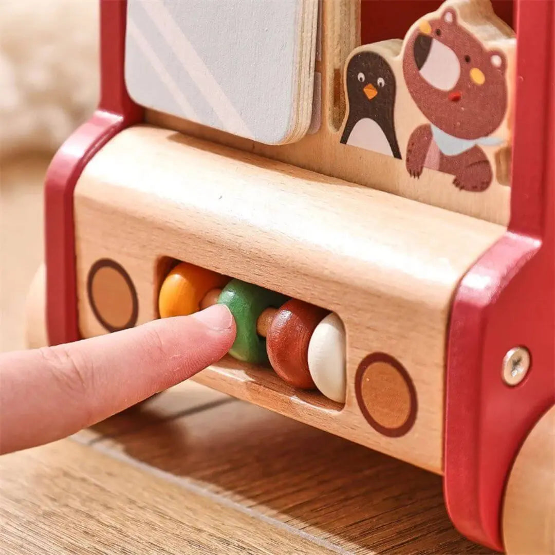 Jouet en bois Bus Montessori – BusAventure