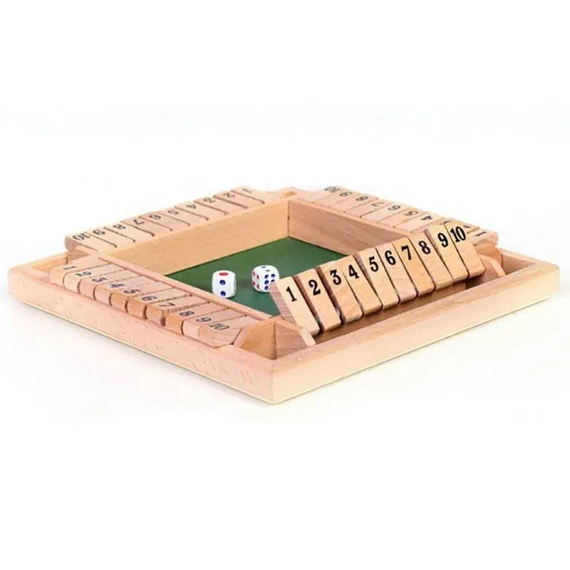 Jouet Shut The Box 4 Joueurs