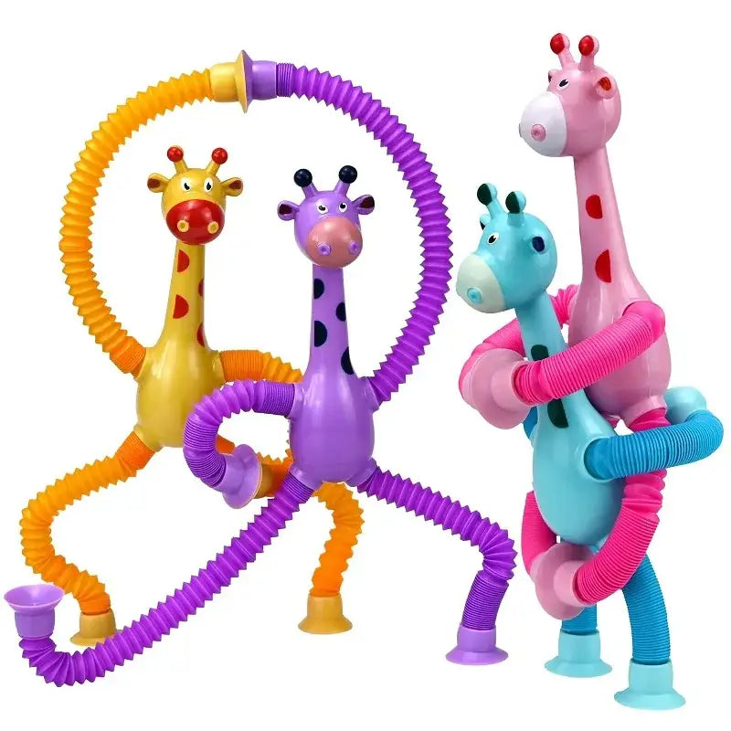 Jouets anti-stress Girafe ventouse