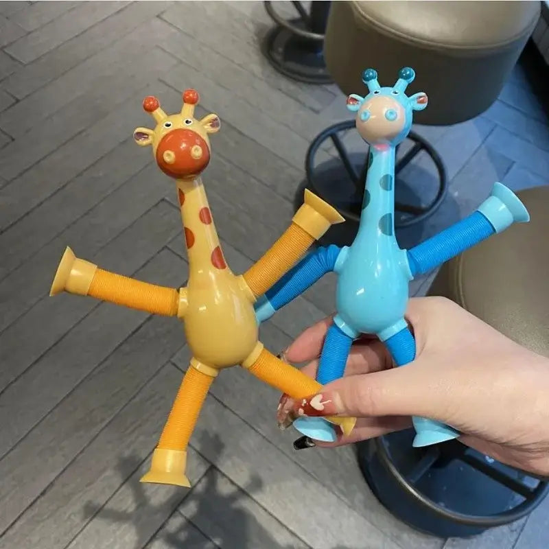 Jouets anti-stress Girafe ventouse