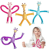 Jouets anti-stress Girafe ventouse