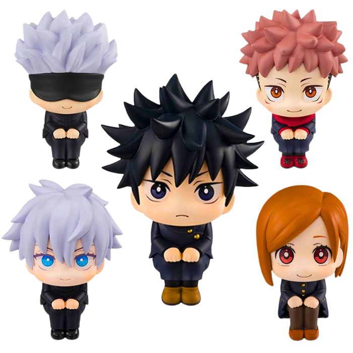 Figurine Jujutsu Kaisen Yuji, Gojo, Kugisaki, Megumi style Kawai