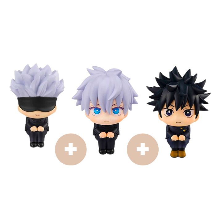 Figurine Jujutsu Kaisen Yuji, Gojo, Kugisaki, Megumi style Kawai