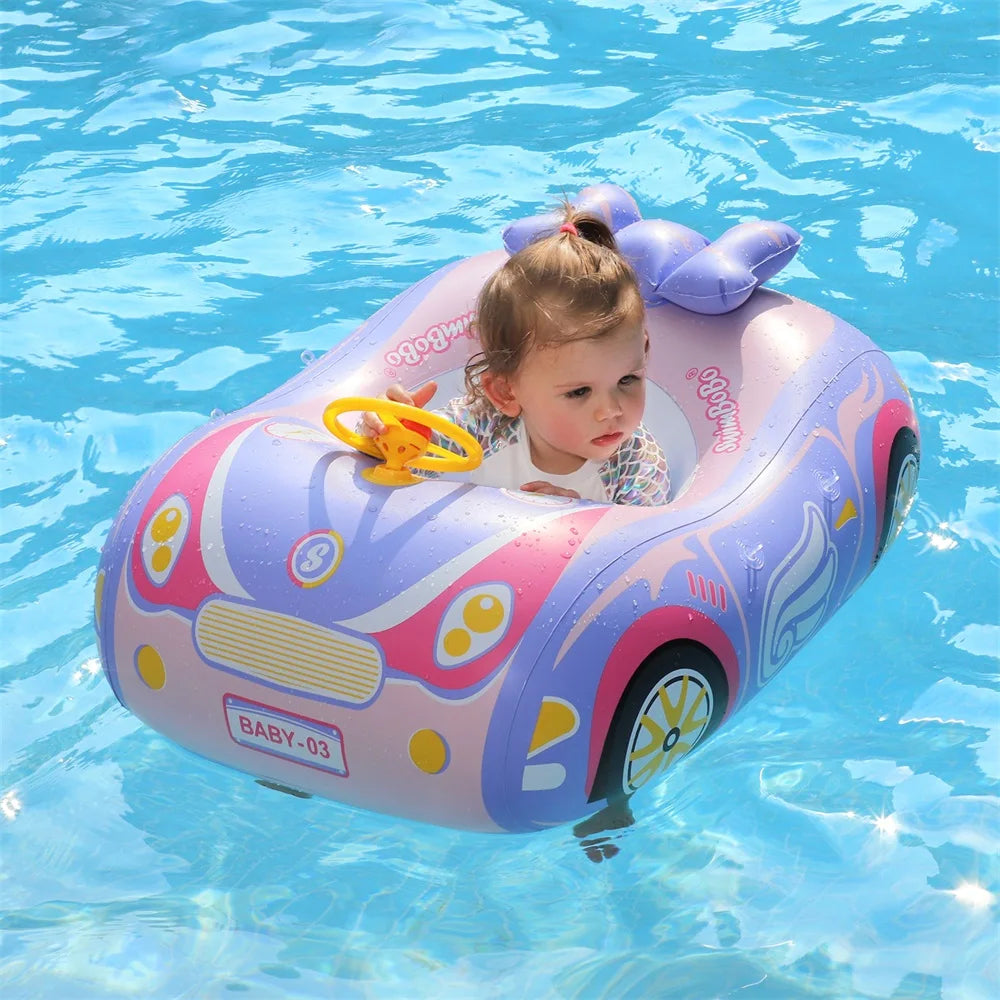 Bouée Voiture Bébé avec Auvent