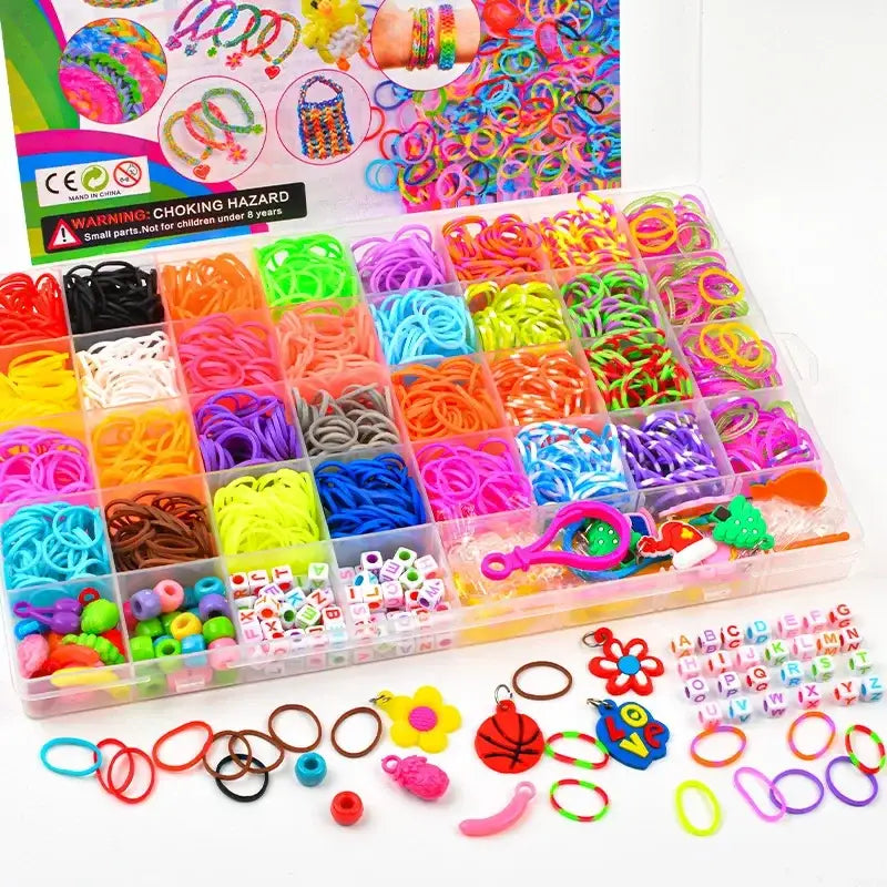 Kit bracelet élastique enfant 600 Pièces