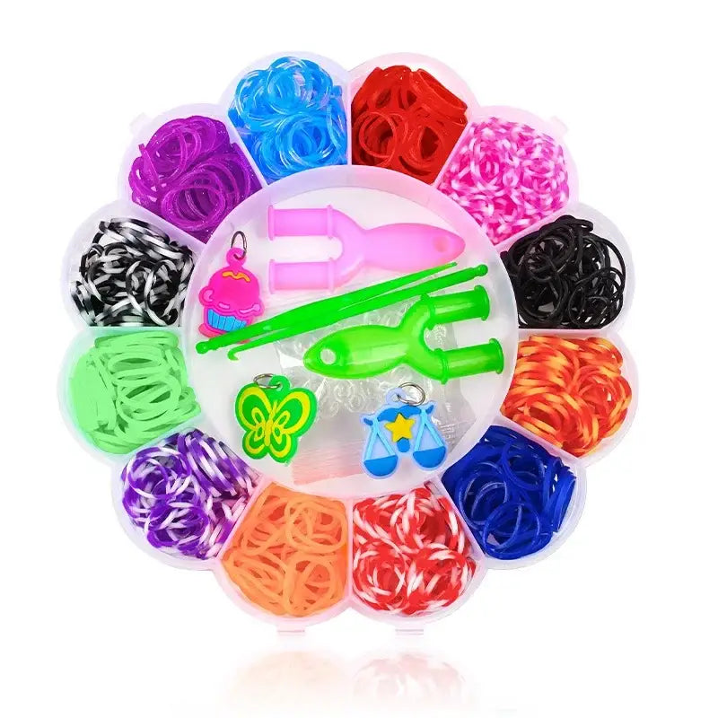 Kit bracelet élastique enfant 600 Pièces