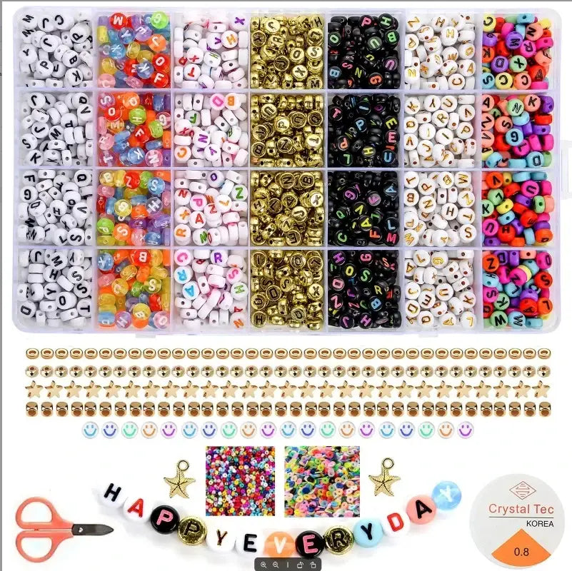 Kit de fabrication de bracelets 2600 Pcs