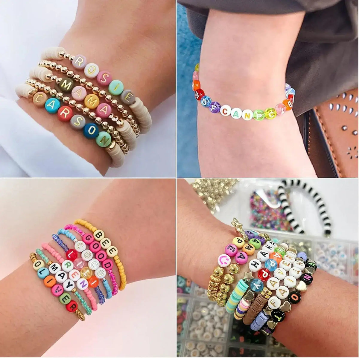 Kit de fabrication de bracelets 2600 Pcs
