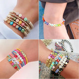 Kit de fabrication de bracelets 2600 Pcs