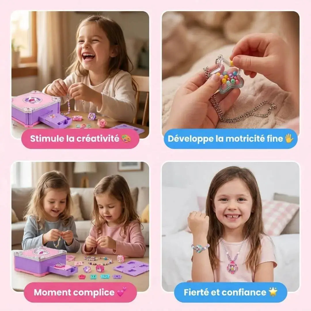 Kit DIY Bijoux Créatif Enfant | CharmCraft