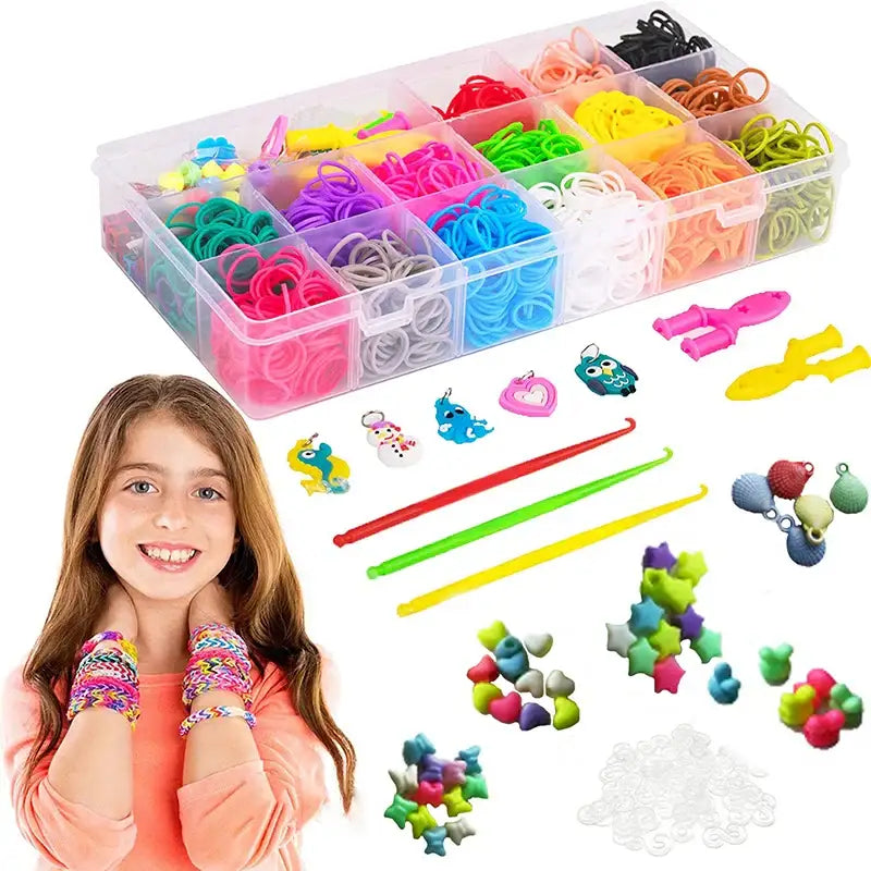 Kit Jeu création bracelets Elastiques