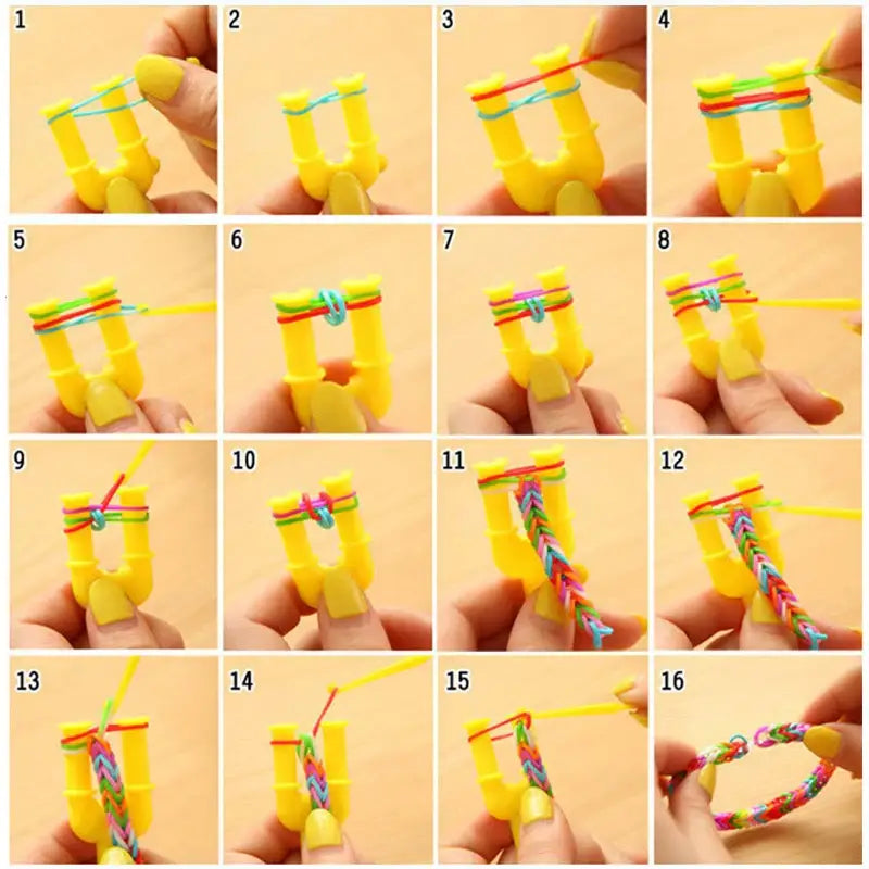 Kit Jeu création bracelets Elastiques