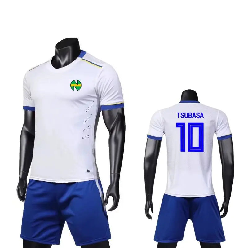Kit maillot Captain Tsubasa Maillot et Short Olive et Tom