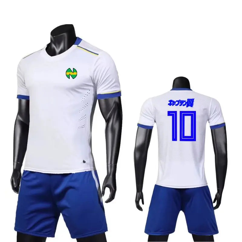 Kit maillot Captain Tsubasa Maillot et Short Olive et Tom