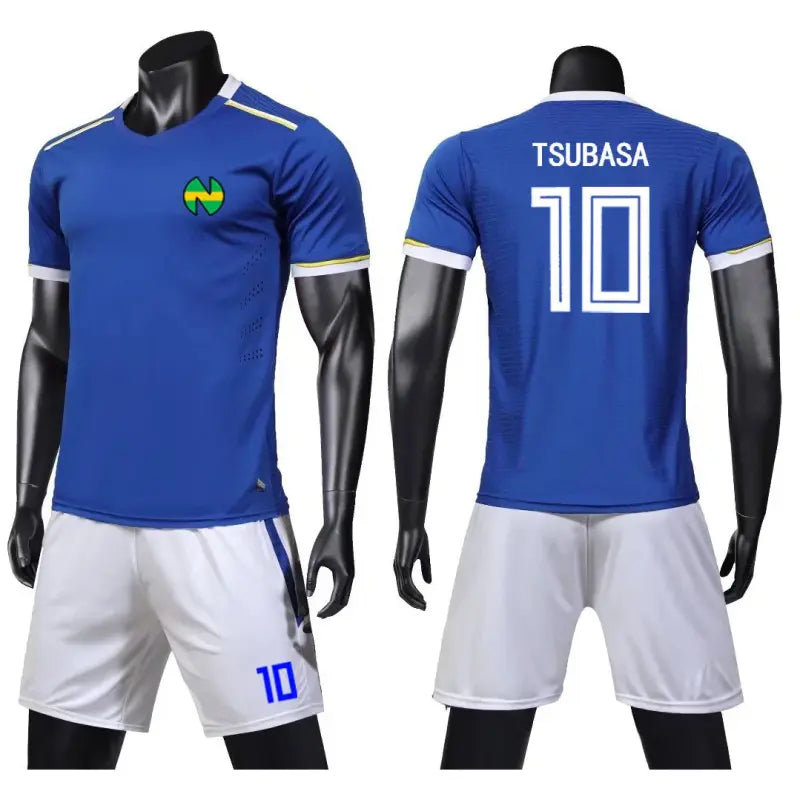 Kit maillot Captain Tsubasa Maillot et Short Olive et Tom