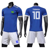 Kit maillot Captain Tsubasa Maillot et Short Olive et Tom
