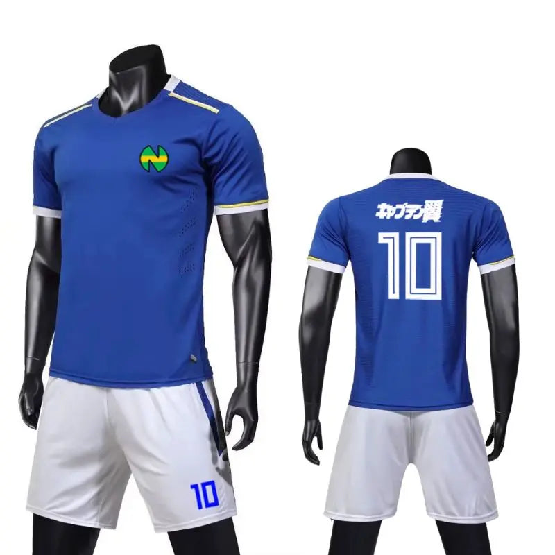 Kit maillot Captain Tsubasa Maillot et Short Olive et Tom