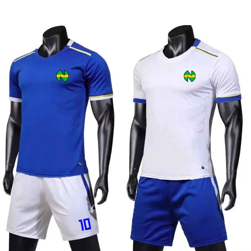 Kit maillot Captain Tsubasa Maillot et Short Olive et Tom