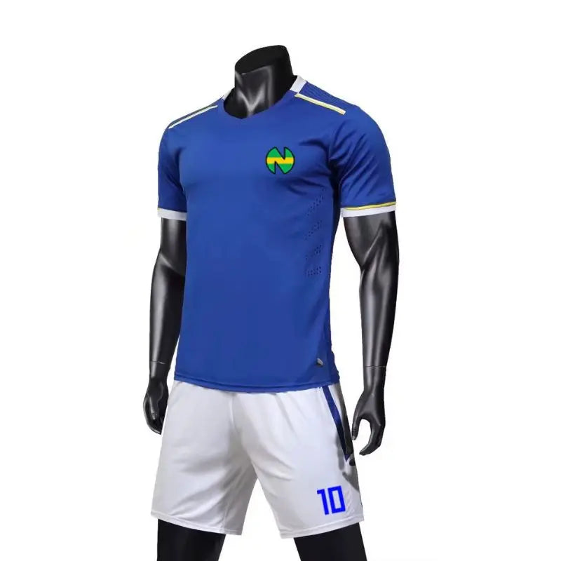 Kit maillot Captain Tsubasa Maillot et Short Olive et Tom