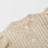 Combinaison Tricotée Coton Nordique (Couche d'Automne Confortable)