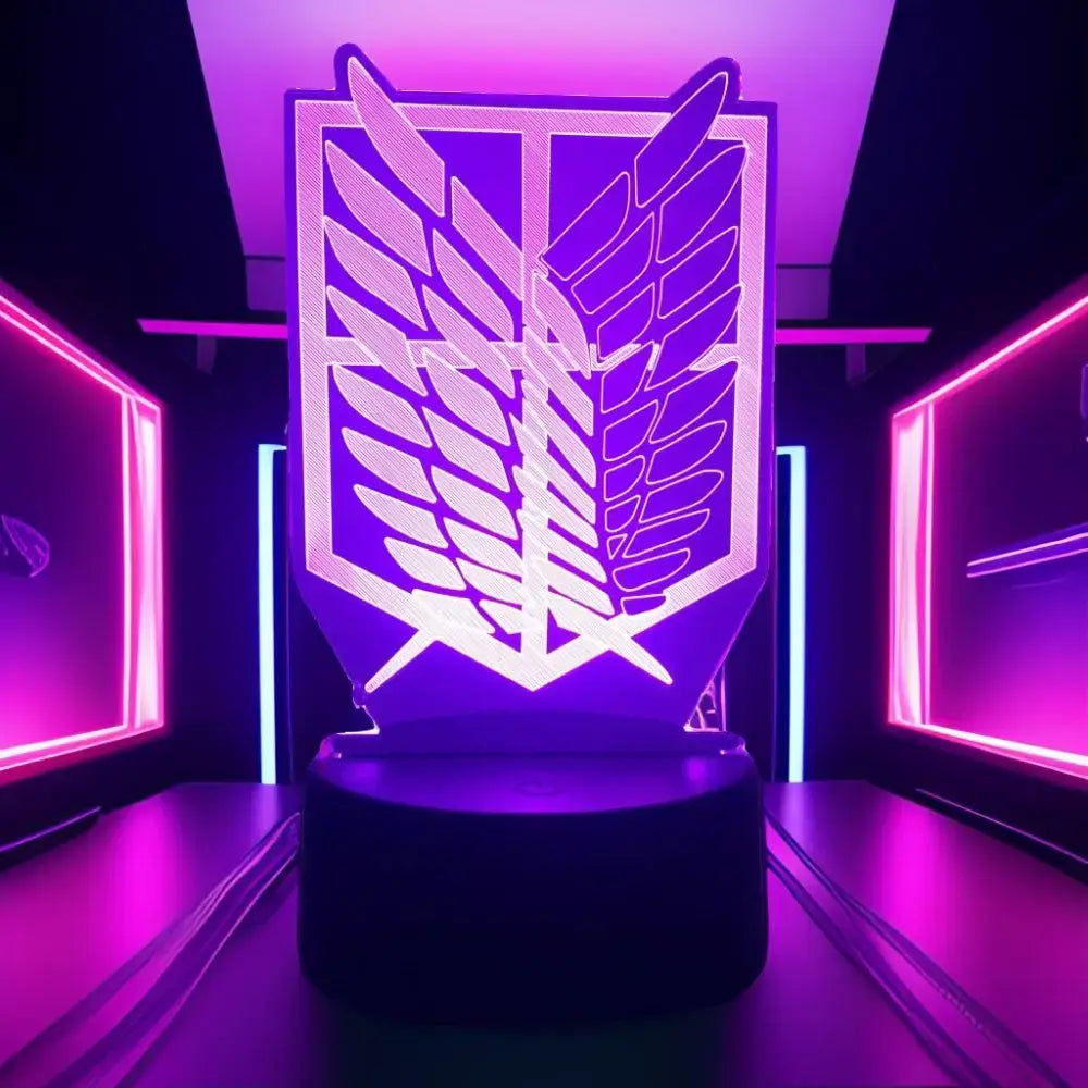 Lampe 3D en acrylique Bataillon d'Exploration SNK