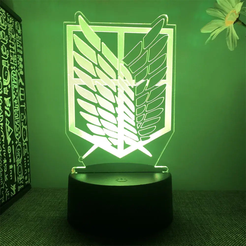 Lampe 3D en acrylique Bataillon d'Exploration SNK