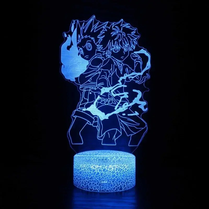 Lampe LED 3D Acrylique Gon & Kirua
