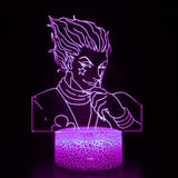 Lampe LED 3D Acrylique Hisoka