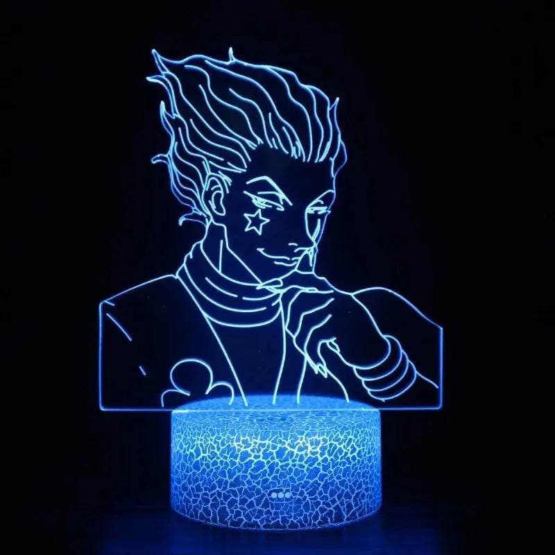 Lampe LED 3D Acrylique Hisoka