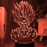 Lampe Led en acrylique Gohan Super Saiyen Dragon Ball Z