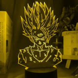 Lampe Led en acrylique Gohan Super Saiyen Dragon Ball Z