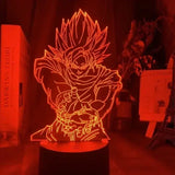 Lampe Led en acrylique Goku Dragon Ball Z