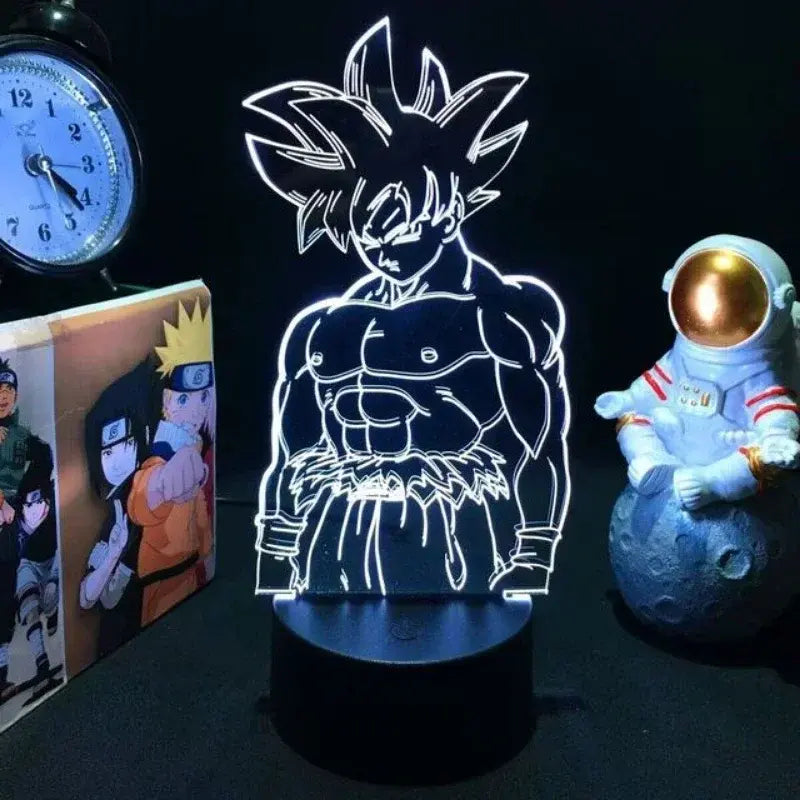 Lampe Led en acrylique Goku Dragon Ball Z