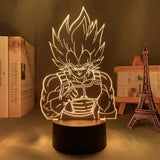 Dragon Ball Z Vegeta Super Saiyan Acrylic LED Lamp
