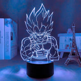 Dragon Ball Z Vegeta Super Saiyan Acrylic LED Lamp