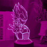 Dragon Ball Z Vegeta Super Saiyan Acrylic LED Lamp