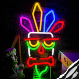 Lampe Neon Aku Aku crash bandicoot