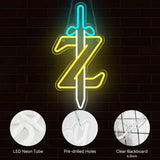 Lampe Neon Epee Aventurier Legendaire